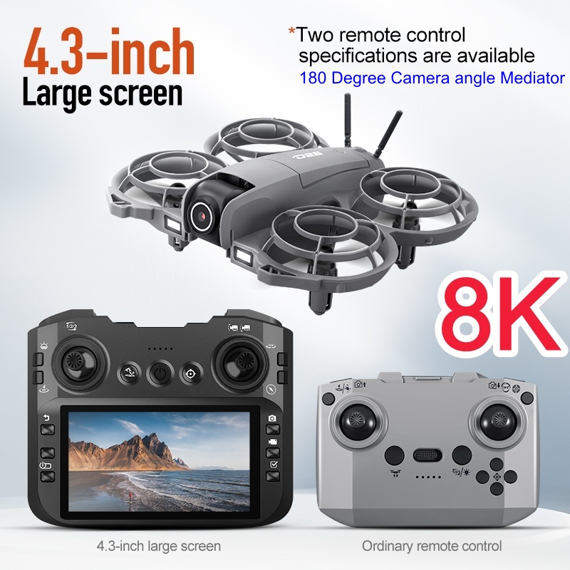 대형 화면 리모컨 RC 드론, 8K HD 카메라 탑재, - Drone Camera Night Vision 리뷰 및 가격